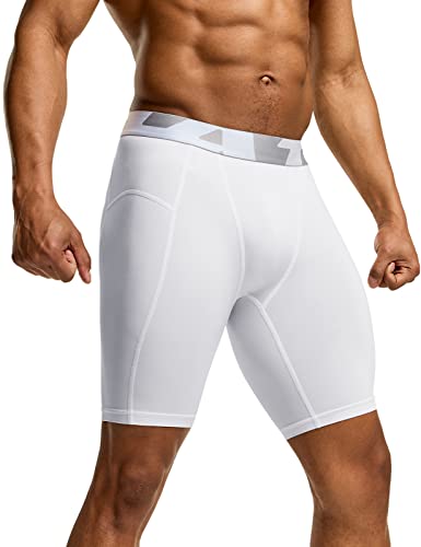 Men's Athletic Compression Shorts, Sports Performance Active Cool Dry Running Tights