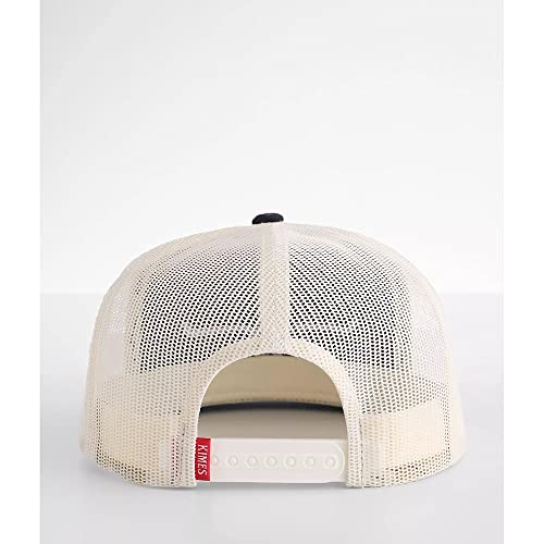 ATG Cap Leather Thick Die-Cut Horns Embroidered Patch Adjustable Snapback One-Size Hat