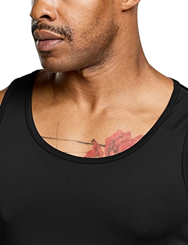 41WeN54olAL.jpg Men's Athletic Compression Sleeveless Tank Top, Cool Dry Sports Running Basketball Workout Base Layer