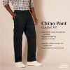 Men's Classic-Fit Wrinkle-Resistant Flat-Front Chino Pant (Available in Big & Tall)