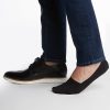 Men's Socks - Non-Slip Ultra Low Cut Liner Socks with Silicon Heel Grip (2 Pack)