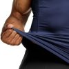 Men's Sleeveless Workout Shirts, Dry Fit Running Compression Cutoff Shirts, Athletic Training Tank Top