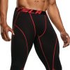 Men's Thermal Compression Pants, Athletic Sports Leggings & Running Tights, Wintergear Base Layer Bottoms