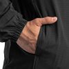 Men's Flex Ventilated Full Zip Windbreaker Hiking Jacket