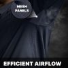 Men's Long Sleeve Tactical Shirts, Ripstop Military Work Shirts, UPF 50+ Breathable Button Down Outdoor Hiking Shirt