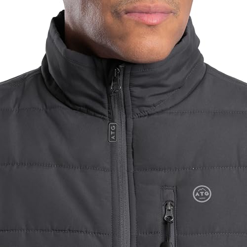 41j8CUXjFL.jpg Men's Mock Neck Quilted Jacket