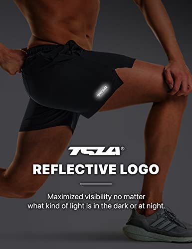 41jQ2zYdOJL.jpg Men's Active Running Shorts, Training Exercise Workout Shorts, Quick Dry Gym Athletic Performance Shorts with Pockets