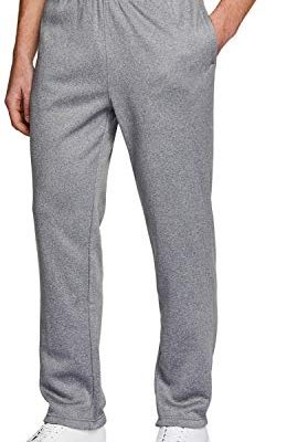 Men's Fleece Hiking Sweatpants, Thermal Regular Fit Sports Athletic Pants, Running Pants with Pockets