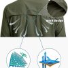 41t7IbcPQTL.jpg Fishing Shirt for Men, Long Sleeve Shirt Quick Dry Fit, Tactical Shirt Button Up, Work Shirt Lightweight Safari