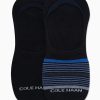Mens No Show Socks - 2 Pack Breathable Cotton Invisible Liner Low Cut Socks for Men with Heel Grip (Sizes: 7-12)