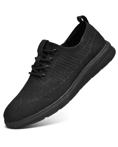 Men's Dress Oxfords Casual Walking Shoes Lightweight Mesh Business Work Sneakers Tennis Footwear