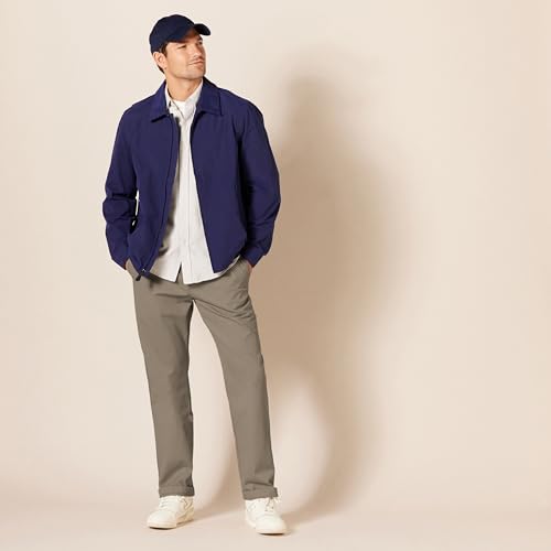 Men's Classic-Fit Wrinkle-Resistant Flat-Front Chino Pant (Available in Big & Tall)