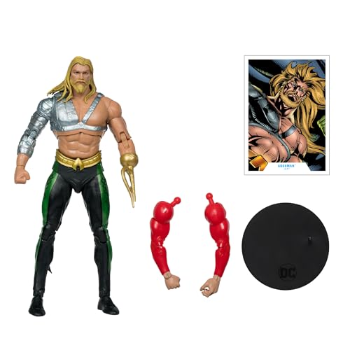 41w3p70A50L.jpg - DC Multiverse Aquaman (JLA) 7in Build-A Figure - Style may vary
