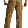 Men's Winter Fleece Lined Pants, Water-Resistant Outdoor Stretch Work Pants, Windproof Casual Pants with Pockets