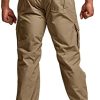 Men's Tactical Pants, Water Resistant Ripstop Cargo Pants, Lightweight EDC Work Hiking Pants, Outdoor Apparel