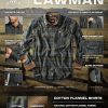 Men's All Cotton Flannel Shirt, Long Sleeve Casual Button Down Plaid Shirt, Brushed Soft Outdoor Tactical Work Shirts