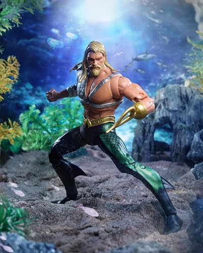 517tic8gTOL.jpg - DC Multiverse Aquaman (JLA) 7in Build-A Figure - Style may vary