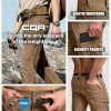 519KjnZlBYL-1.jpg Men's Quick Dry Tactical Pants, Water Resistant Outdoor Pants, Lightweight Stretch Cargo Work Hiking Pants
