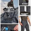 Men's Active Flex Tactical Pants, Water Resistant Lightweight Stretch Cargo Work Hiking Pants