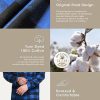 51CuV1nlr6L.jpg Men's 100% Cotton Plaid Flannel Pajama Set, Brushed Soft Lounge & Sleep PJ Top & Bottom with Pockets