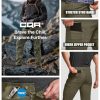 Men's Active Flex Tactical Pants, Water Resistant Lightweight Stretch Cargo Work Hiking Pants