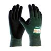 51LJmk37WL.jpg ATG 34-8743/L MaxiFlex Cut - Black Micro-Foam Nitrile Coated Palm And Fingers - Large - 12 Pair Per Box