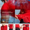 Men's Short Sleeve Bike Cycling Jersey, Quick Dry Breathable Reflective Biking Shirts with 3 Rear Pockets