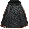 51N9M2slISL.jpg Men's Thicken Plaid Hooded Flannel Shirt Jacket with Quilted Lined,Zipper&Snap