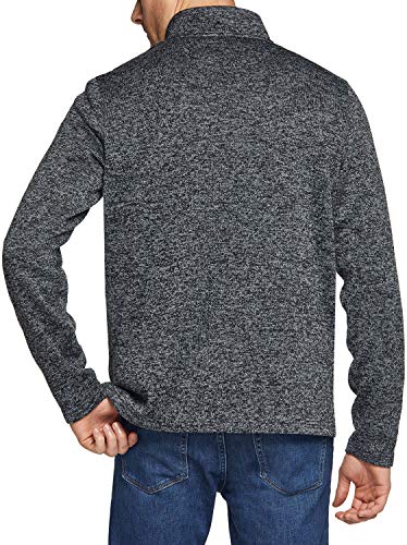 51Np8Tj3oTL.jpg Men's Quarter Zip Thermal Fleece Lined Sweater, Winter Lightweight Soft Pullover Collar Sweatshirt