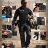 Men's Combat Shirt Tactical 1/4 Zip Long Sleeve Military BDU Shirts Camo EDC Top with Pockets