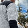 51bBzlVGnBL.jpg Men's Thermal Fleece Half Zip Pullover, Winter Outdoor Warm Sweater, Lightweight Long Sleeve Sweatshirt