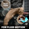 Men's Flex Lightweight Joggers, Elastic Waist Drawstring Casual Pants, Tapered Fit Water Resistant Outdoor Cargo Pants