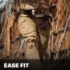 Men's Tactical Pants, Water Resistant Ripstop Cargo Pants, Lightweight EDC Work Hiking Pants, Outdoor Apparel