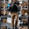 Men's Flex Lightweight Joggers, Elastic Waist Drawstring Casual Pants, Tapered Fit Water Resistant Outdoor Cargo Pants