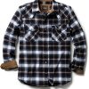 51oJ1uIY5XL.jpg Men's 100% Cotton Plaid Flannel Shirt, Long Sleeve Shirt Jackets, Casual Outdoor Jacket with Pockets