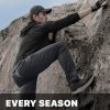 Men's Active Flex Tactical Pants, Water Resistant Lightweight Stretch Cargo Work Hiking Pants