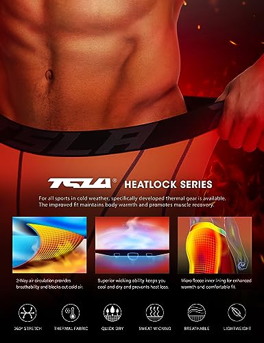 51rrjt1-S1L.jpg Men's Thermal Compression Pants, Athletic Sports Leggings & Running Tights, Wintergear Base Layer Bottoms