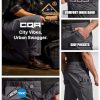 Men's Vent Stretch Pants, Quick Dry Lightweight Casual Cargo Pants, Water Resistant Straight-Fit Utility Work Pants